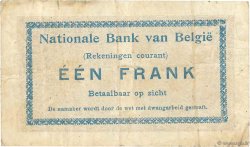1 Franc BELGIUM  1914 P.081 F