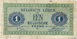 1 Franc BELGIUM  1946 P.M1a F