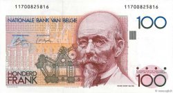 100 Francs BELGIEN  1978 P.140a VZ
