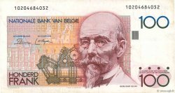 100 Francs BELGIEN  1978 P.140a fVZ