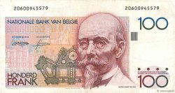 100 Francs BELGIO  1982 P.142a BB