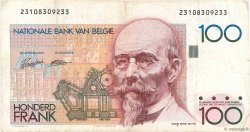 100 Francs BELGIQUE  1982 P.142a TB