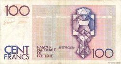 100 Francs BÉLGICA  1982 P.142a BC