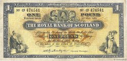 1 Pound SCOTLAND  1965 P.325a MB
