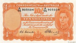 10 Shillings AUSTRALIE  1949 P.25c