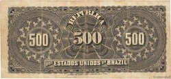 500 Reis BRAZIL  1893 P.001b F