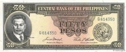 50 Pesos PHILIPPINEN  1949 P.138d fST+