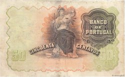 50 Centavos PORTUGAL  1918 P.112b pr.TTB