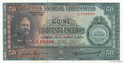 50 Escudos PORTUGUESE GUINEA  1964 P.040a fST+