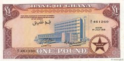 1 pound GHANA  1958 P.02a UNC-