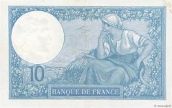 10 Francs MINERVE FRANCE  1926 F.06.11 XF-