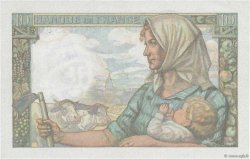 10 Francs MINEUR FRANCE  1949 F.08.21 XF+