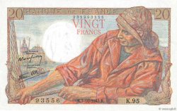 20 Francs PÊCHEUR  FRANKREICH  1943 F.13.07