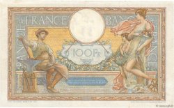 100 Francs LUC OLIVIER MERSON grands cartouches FRANKREICH  1927 F.24.06 fVZ