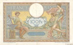100 Francs LUC OLIVIER MERSON grands cartouches FRANCIA  1937 F.24.16 q.AU