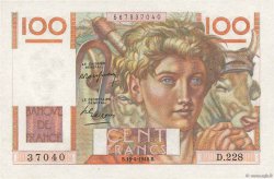 100 Francs JEUNE PAYSAN FRANCIA  1948 F.28.17 SC