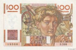 100 Francs JEUNE PAYSAN FRANCIA  1951 F.28.29 q.AU