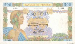 500 Francs LA PAIX FRANCE  1941 F.32.12