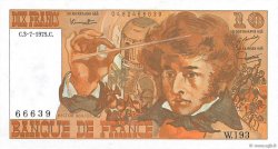 10 Francs BERLIOZ FRANKREICH  1975 F.63.11