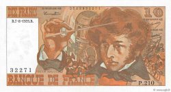 10 Francs BERLIOZ FRANCIA  1975 F.63.12 AU+