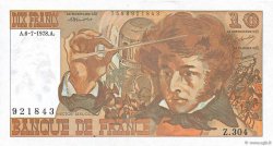 10 Francs BERLIOZ FRANCE  1978 F.63.24 SPL