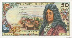 50 Francs RACINE FRANCE  1972 F.64.21 AU-