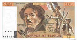 100 Francs DELACROIX FRANKREICH  1978 F.68.03