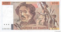 100 Francs DELACROIX imprimé en continu FRANKREICH  1990 F.69bis.02b ST