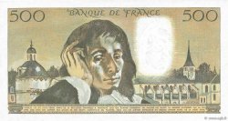 500 Francs PASCAL FRANCE  1971 F.71.06 XF+