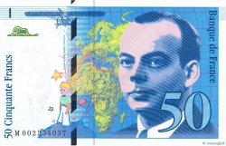 50 Francs SAINT-EXUPÉRY FRANCIA  1992 F.72.01b