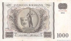 1000 Kronor SUÈDE  1952 P.46a F