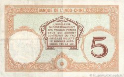 5 Francs NUEVAS HÉBRIDAS  1941 P.04a MBC