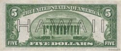 5 DollarS HAWAII  1934 P.38a VF