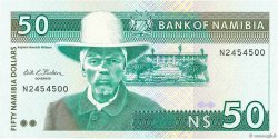 50 Namibia Dollars NAMIBIA  1993 P.02a AU