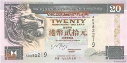 20 Dollars HONGKONG  1997 P.201c ST