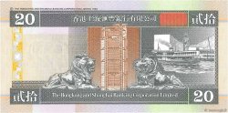 20 Dollars HONG KONG  1997 P.201c FDC