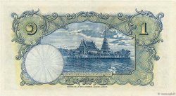 1 Baht THAILAND  1936 P.026 fST+