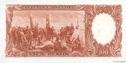 100 Pesos ARGENTINA  1957 P.272c q.FDC