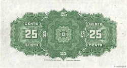 25 Cents KANADA  1923 P.011c fSS