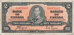 2 Dollars CANADA  1937 P.059c F+