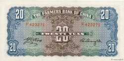 20 Yüan CHINA  1940 P.0465 UNC-