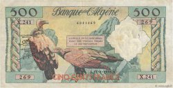 500 Francs ALGERIA  1958 P.117 VF-
