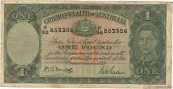 1 Pound AUSTRALIA  1942 P.26b F-