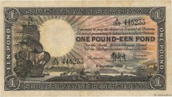 1 Pound SOUTH AFRICA  1946 P.084f VF-