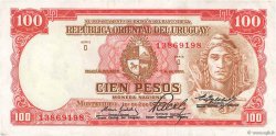 100 Pesos URUGUAY  1939 P.039c VF