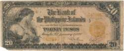 20 Pesos PHILIPPINEN  1920 P.015 SGE
