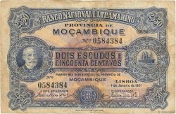 2,5 Escudos MOZAMBIQUE  1921 P.067b RC+