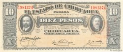 10 Pesos MEXICO  1915 PS.0535a AU+