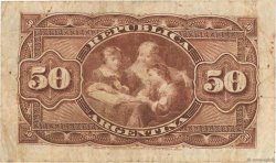 50 Centavos ARGENTINA  1891 P.212 q.MB