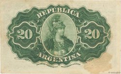 20 Centavos ARGENTINIEN  1895 P.229a fSS